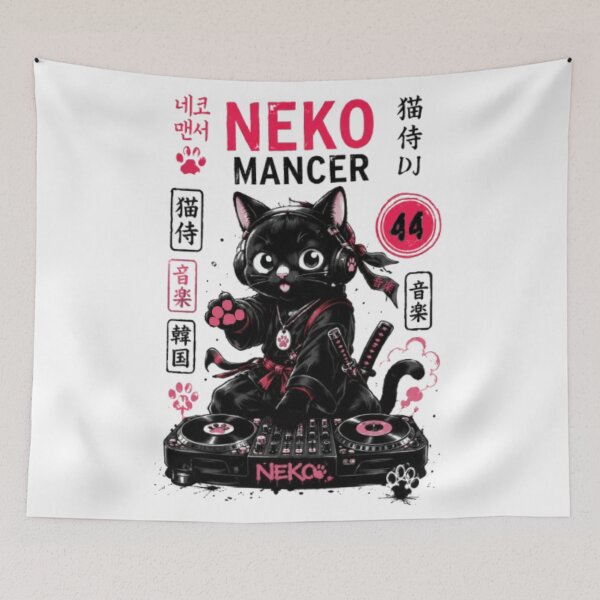 Item preview, A cozy atmosphere that combines music and books for cat lovers. designed and sold by Ahmedsyde.