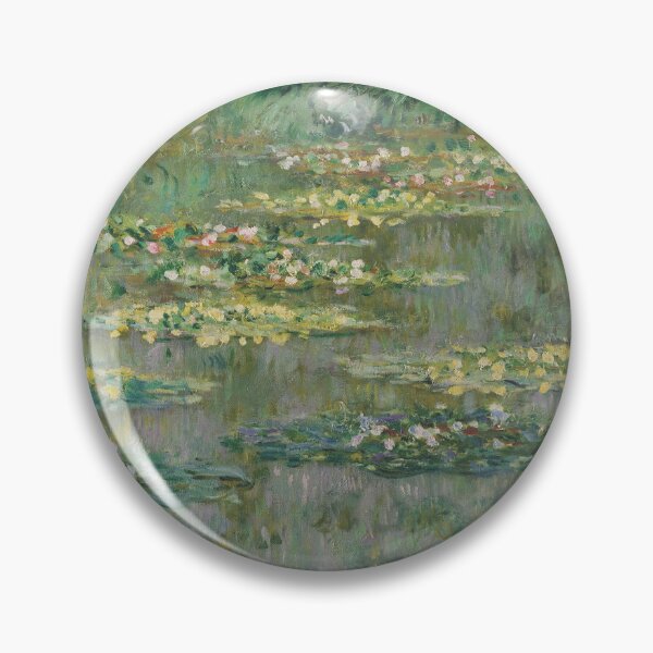 Item preview, Water Lilies Reflecting Green Pond designed and sold by artofuniverse.