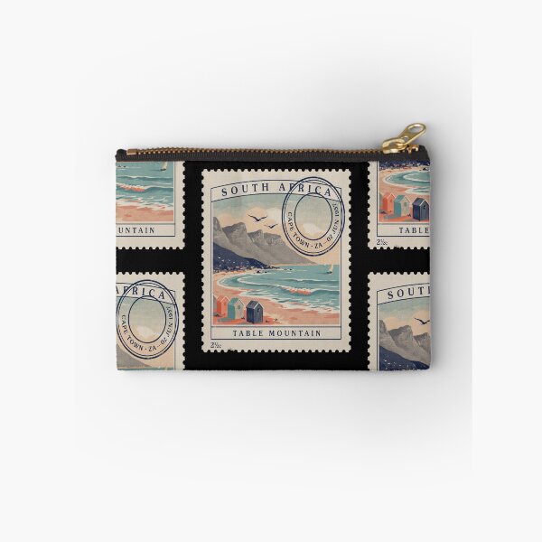 Item preview, Cape Town South Africa Coastal Postage Stamp Sticker designed and sold by stickercuffs.