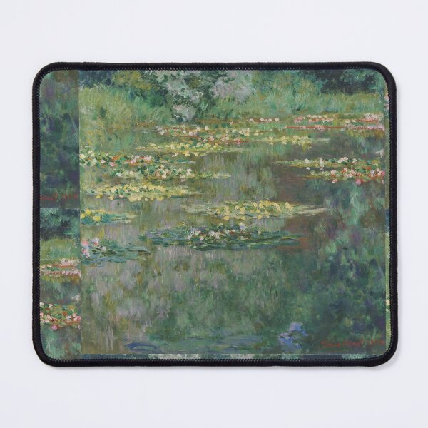 Item preview, Water Lilies Reflecting Green Pond designed and sold by artofuniverse.