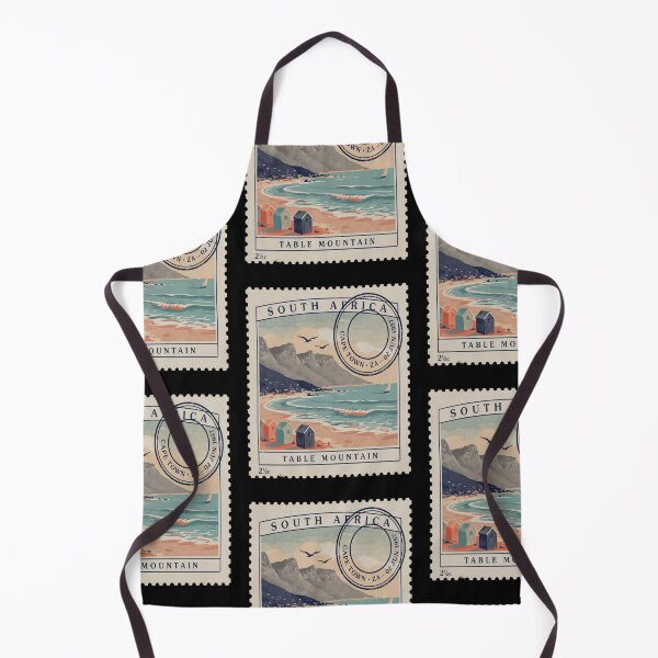 Item preview, Cape Town South Africa Coastal Postage Stamp Sticker designed and sold by stickercuffs.
