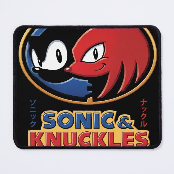 Item preview, Sonic and Knuckles Lock On Emblem designed and sold by Senpaiwaves.
