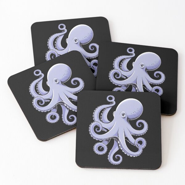 Item preview, Purple Octopus Sea Ocean Art – Modern Ocean Animal T-shirt designed and sold by ZyxDes.