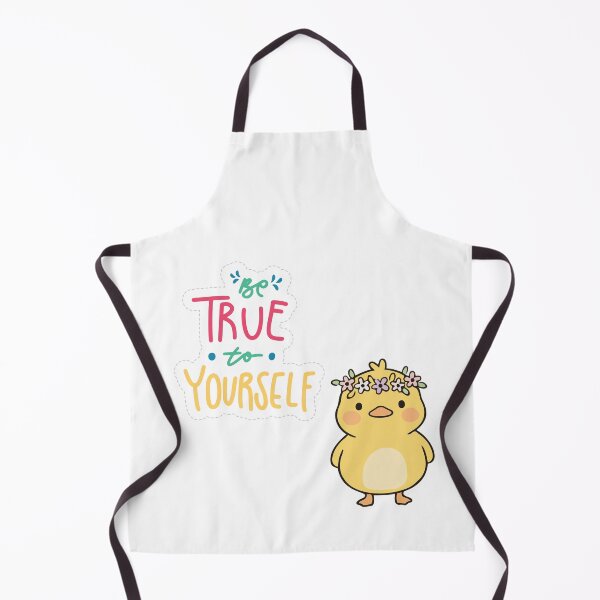 Item preview, Good quote positive vibe happy chicken Be True to Yourself Cute Chick Sticker | Inspirational Self-Love Quote Design designed and sold by JessLamunn89.
