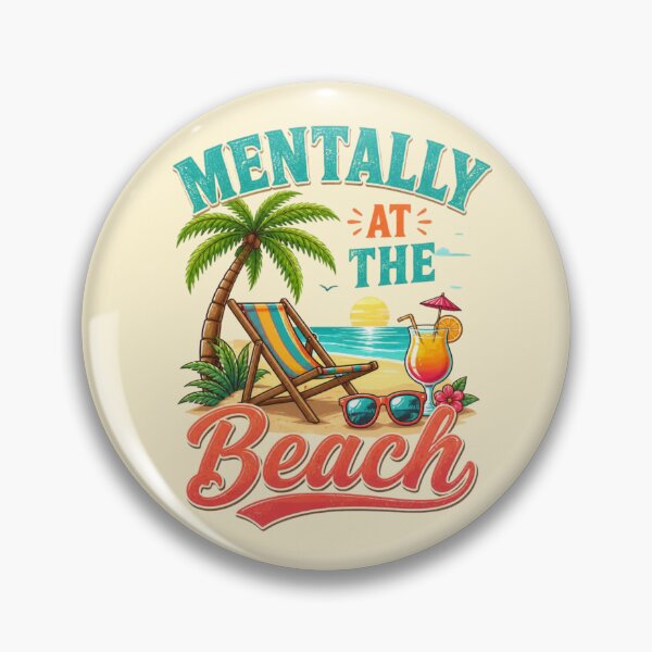Item preview, Mentally At The Beach – Tropical Escape Design designed and sold by ABLAT-CREATIONS.