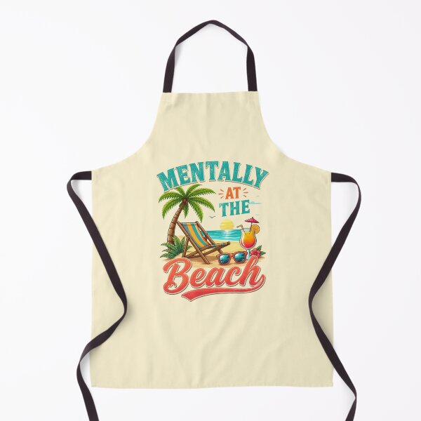 Item preview, Mentally At The Beach – Tropical Escape Design designed and sold by ABLAT-CREATIONS.