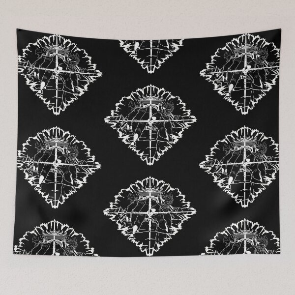 Item preview, Cursed Shrine of the Fallen Line Art designed and sold by Maxellent.