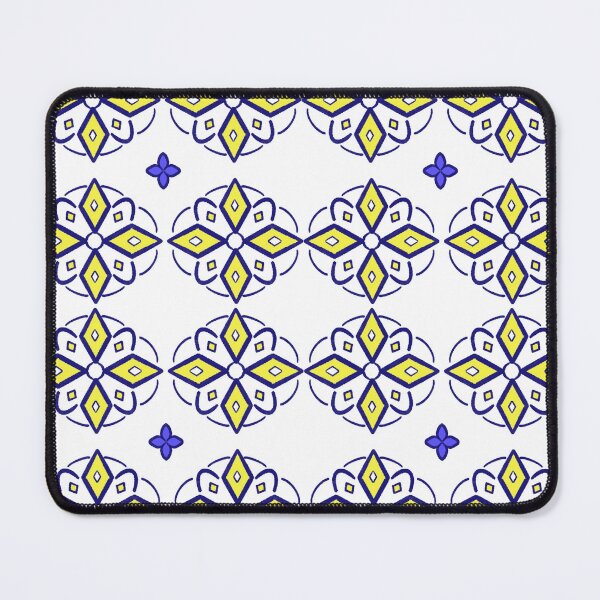 Item preview, Mediterranean Ceramic Tile Ornament Background designed and sold by AjjimaJKM.