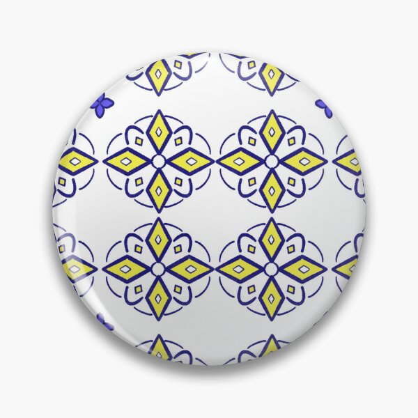 Item preview, Mediterranean Ceramic Tile Ornament Background designed and sold by AjjimaJKM.