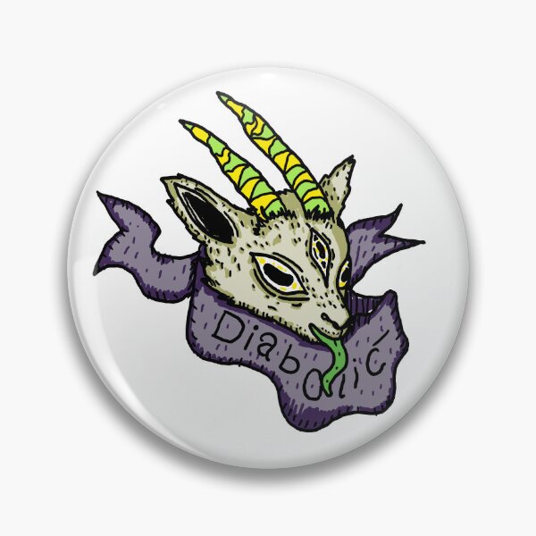 Item preview, Diabolic - Three-Eyed Creepy Cute Goat designed and sold by Draconicos.