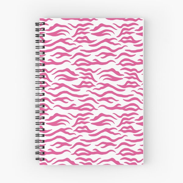 Item preview, White and Hot Pink tiger print designed and sold by pattern-archive.