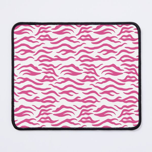 Item preview, White and Hot Pink tiger print designed and sold by pattern-archive.