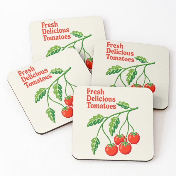 Item preview, Fresh Delicious Tomatoes Vine Harvest Graphic, Red Green Produce Tee FDT designed and sold by Abirtom.