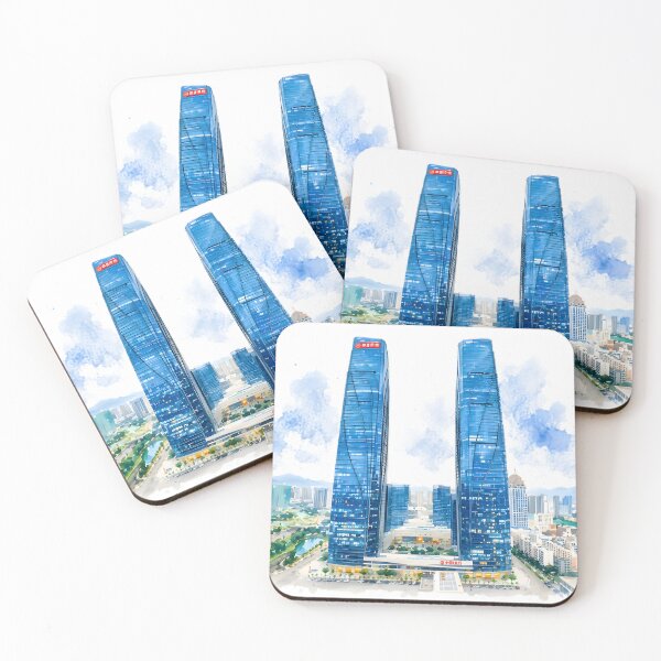 Item preview, Wanda Twin Towers designed and sold by Sunny806.
