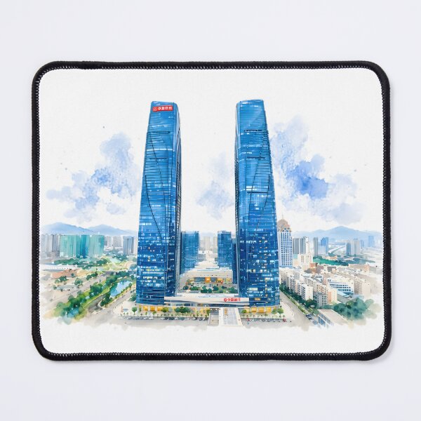 Item preview, Wanda Twin Towers designed and sold by Sunny806.