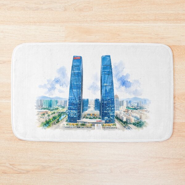 Item preview, Wanda Twin Towers designed and sold by Sunny806.