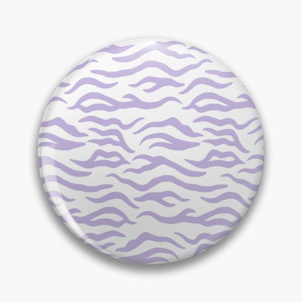 Item preview, White and Lavender tiger print designed and sold by pattern-archive.