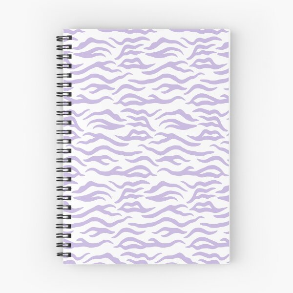 Item preview, White and Lavender tiger print designed and sold by pattern-archive.