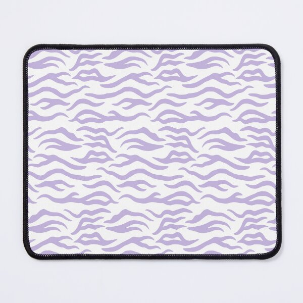 Item preview, White and Lavender tiger print designed and sold by pattern-archive.
