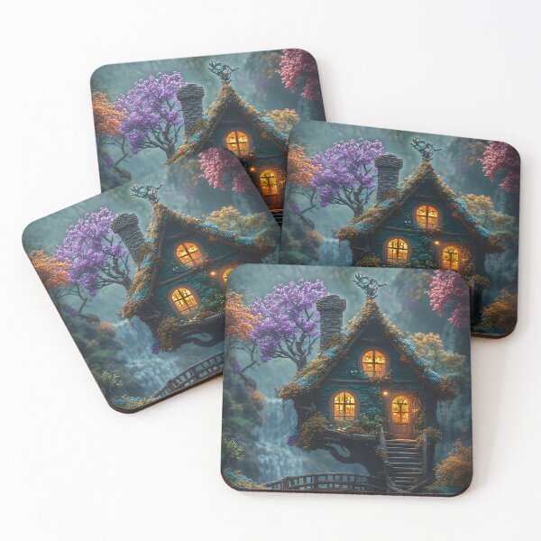 Item preview, Cozy Witch Treehouse Hut designed and sold by Vhelir-Art.