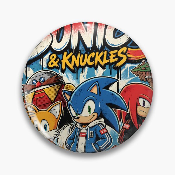 Item preview, Sonic 3 and Knuckles Crew Streetwear designed and sold by Senpaiwaves.