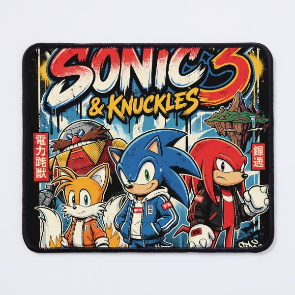 Item preview, Sonic 3 and Knuckles Crew Streetwear designed and sold by Senpaiwaves.