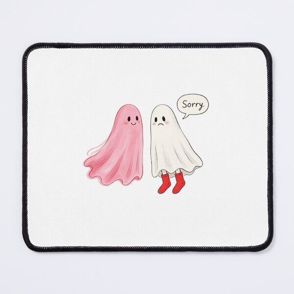 Item preview, funny red socks in the wash pink ghost  designed and sold by Captain-Jackson.