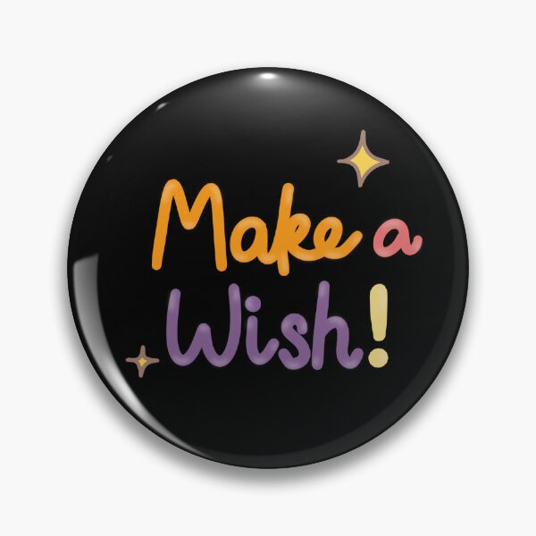 Item preview, Inspirational Make a Wish Typography Graphic with Pastel Magic Sparkles⁠ designed and sold by Teenidesign .
