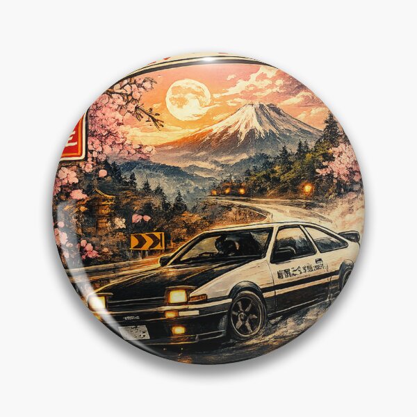 Item preview, JDM classic japanese sport car trueno style designed and sold by Traceursniper.