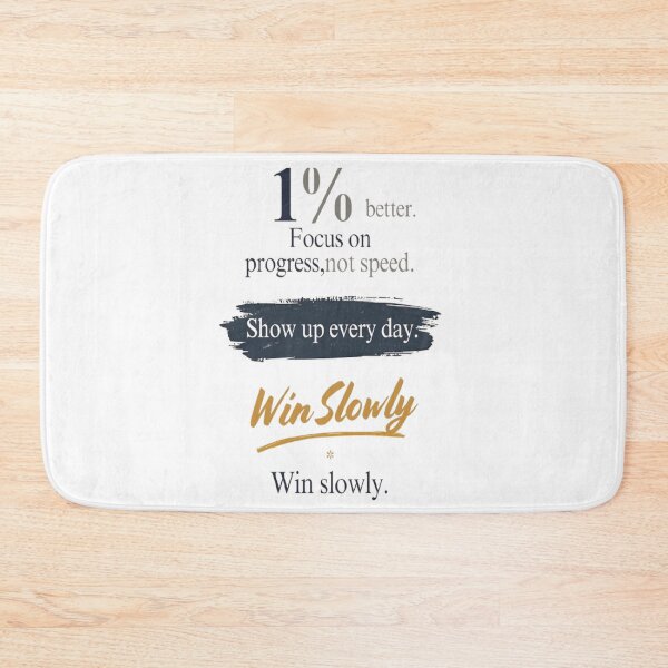Item preview, 1 Percent Better Every Day Motivation designed and sold by DesignerThreads.