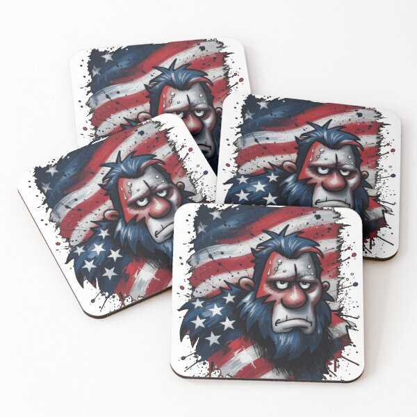 Item preview, Patriotic American Bigfoot  designed and sold by mkgeiger.