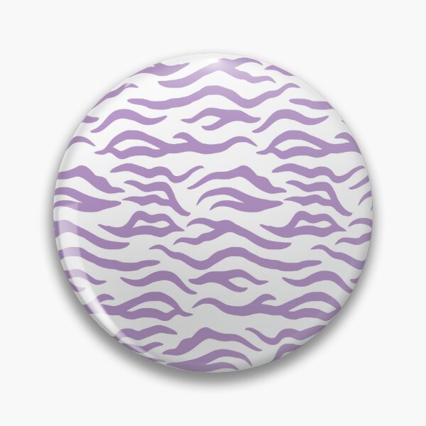 Item preview, White and Purple tiger print designed and sold by pattern-archive.