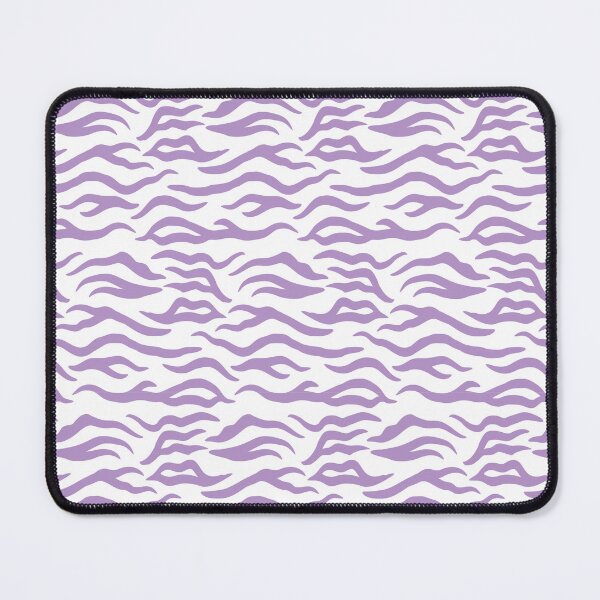 Item preview, White and Purple tiger print designed and sold by pattern-archive.