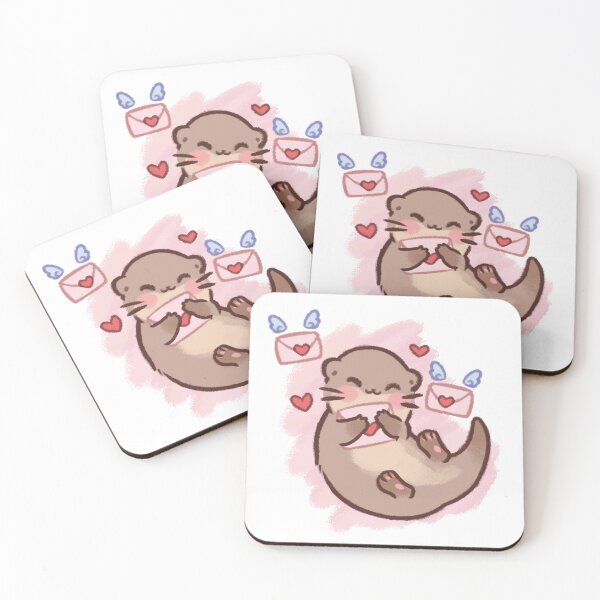 Item preview, [Otter] Valentines Greeting Cards designed and sold by makiragi.