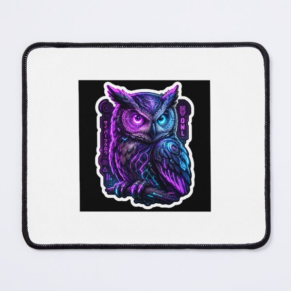 Item preview, Cyberpunk Owl designed and sold by CrazySticker619.