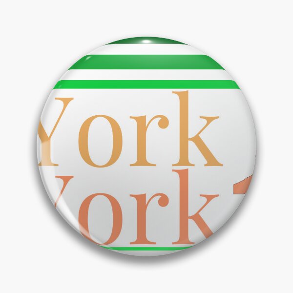 Item preview, New York New York City Marked On State Map designed and sold by TheIconSmith.