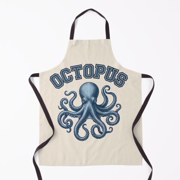 Item preview, Octopus Vintage Nautical Sticker – Marine Life Illustration Ocean Lover Graphic T-shirt designed and sold by ZyxDes.