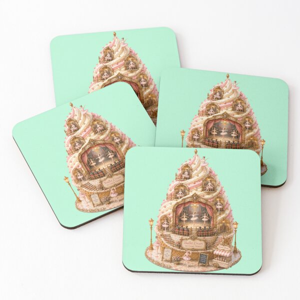 Item preview, Ballet Cream Ice Cream Theatre – Luxury Fantasy Ballet Dessert Art designed and sold by sunbowjp stadio.