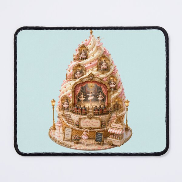 Item preview, Ballet Cream Ice Cream Theatre – Luxury Fantasy Ballet Dessert Art designed and sold by sunbowjp stadio.
