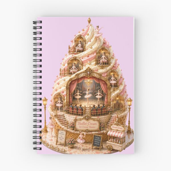 Item preview, Ballet Cream Ice Cream Theatre – Luxury Fantasy Ballet Dessert Art designed and sold by sunbowjp stadio.