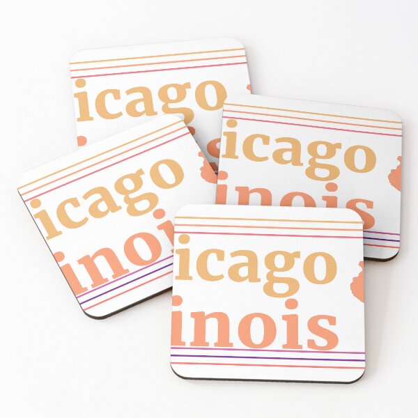 Item preview, Chicago Illinois City Marked On State Map designed and sold by TheIconSmith.