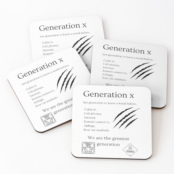 Item preview, Generation X Greatest Generation T-shirt, Before The Digital Age Tee designed and sold by Teechuckle.