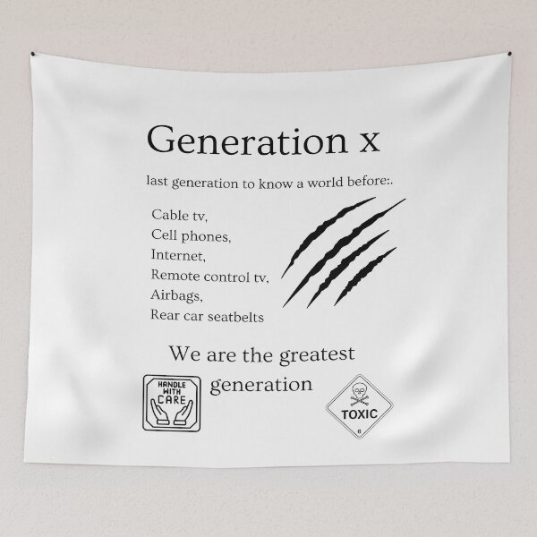 Item preview, Generation X Greatest Generation T-shirt, Before The Digital Age Tee designed and sold by Teechuckle.