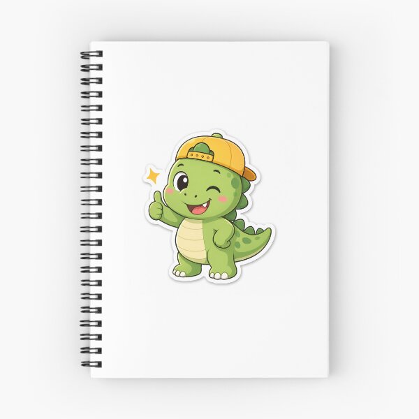 Item preview, Cute Green Dinosaur designed and sold by Krathi000.