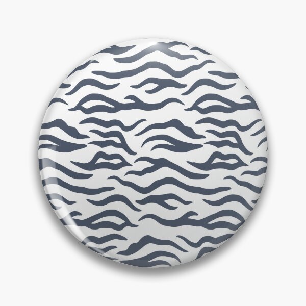 Item preview, White and Slate tiger print designed and sold by pattern-archive.