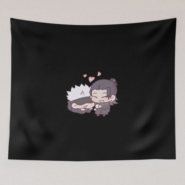 Item preview, Blindfolded Cheek Snuggle - Cozy Pastel Couple Break  designed and sold by nighto-0W.