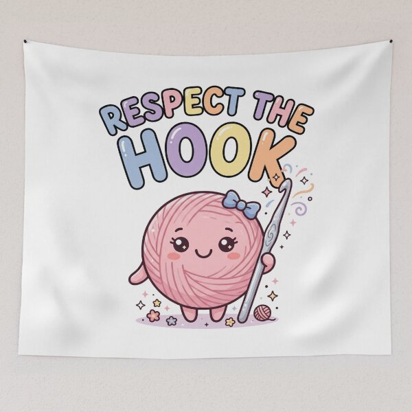 Item preview, The Hook Funny Crochet Yarn Crafter Gift designed and sold by KJ Frost.