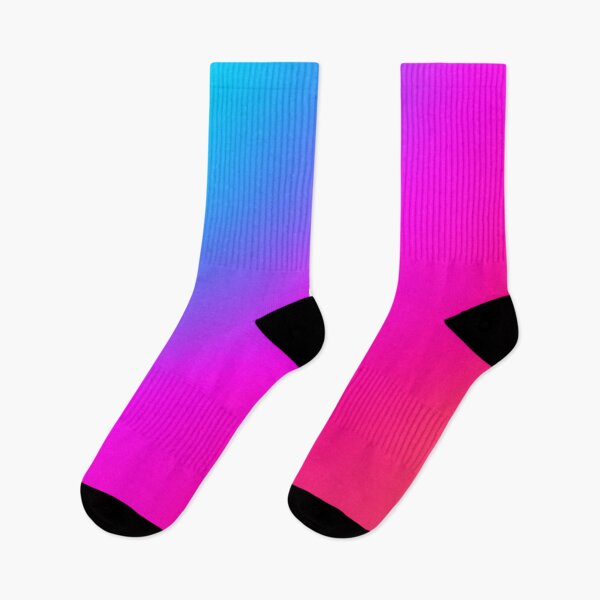 Artikelvorschau, Neonfarbener Farbverlauf von Blau zu Rosa entworfen und verkauft von FunnyTshirtGuy.