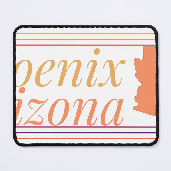 Item preview, Phoenix Arizona City Marked On State Map designed and sold by TheIconSmith.