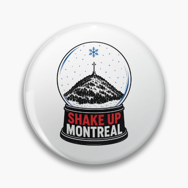 Item preview, Shake Up Montreal Winter Snow Globe Mount Royal Art designed and sold by Fenay Designs.